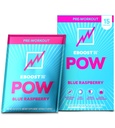 EBOOST POWナチュラルプレワークアウトパウダー - 15パケット、ブルーラズベリー - プレワークアウトエネルギーブースタージムサプリメントドリンクミックス男性と女性 - パフォーマンス、共同モビリティサポート - グルテンフリー