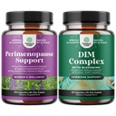 Maca Root Vitexベリー&ブラックコホッシュとバイオペリンとピュアDIMサプリメント - ブロッコリーフローレット付きDiindolylmethaneテストステロンコンプレックス - 女性の完全なペメノポーズサプリメントの束