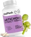 Artichoke 500 mg Supplement - Potent Artichoke Extract Capsules for Liver Health & Digestive Support - Artichoke Leaf Extract Promotes Energy & Focus - 30 Capsules