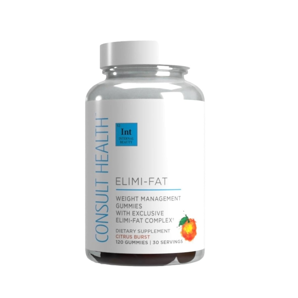 侮辱 健康 ELIMI-Fat Apple Cider Vinegar Morosil 体重管理 Gummies - サポート減量 - グルテンフリー、ケト、ビーガン - シトラス味 120 カウント
