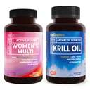 BioEmblemのAntarcticのKrillオイルの補足および女性のMultivitamin