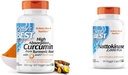 医師のベストDRB-00107 C3コンプレックス&バイオパイン500mg&ナトキナーゼとターメリックルートから高吸収クルクミン - 2、酵素の000 FU、心臓の健康と循環&正常な血液をサポート