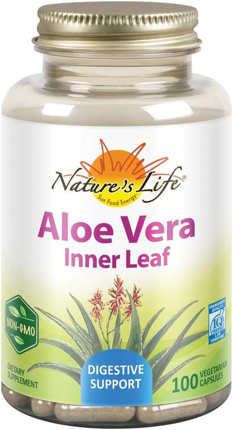Aloe Vera Inner Leaf 100 Capsules