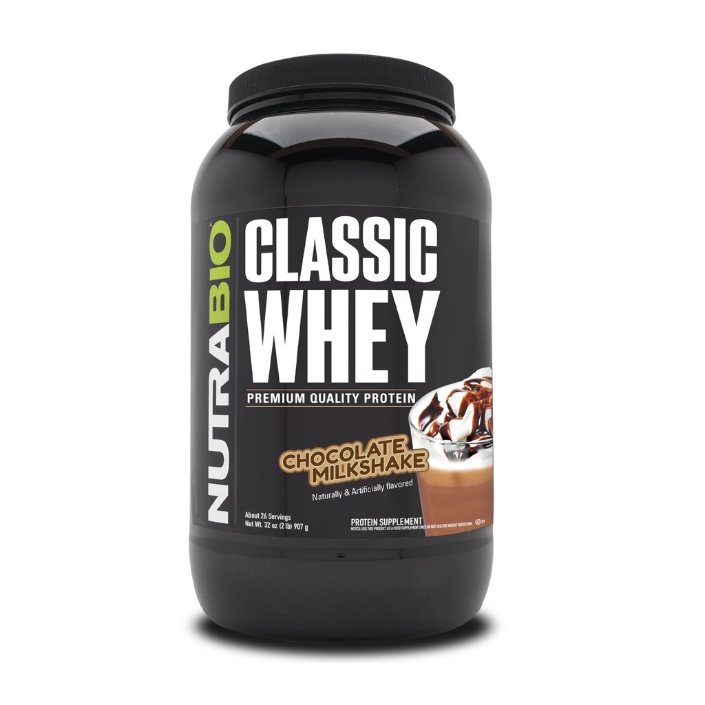 NutraBio クラシック 乳製品 パウダー - 25 G の タンパク質 per Scoop - 充填剤、人工色、保存剤 - チョコレート ミルクセーク、2 ポンド