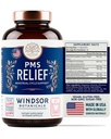 Chasteberry、Maca Root、Ashwagandhaの女性のためのPMSサポート補足 - 期間の救助、女性のためのBloatingの救助、気分のサポート、ホルモンのバランスの草の補足- 30日、60ビーガンカプセル