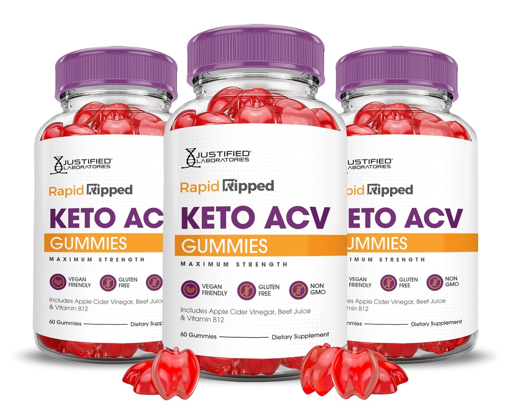 正当研究所(3パック急流Keto ACVビーガン非GMO 180グミー)