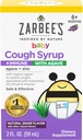Zarbee's Baby Cough Syrup + Immune with Organic Agave + Zinc; Natural Grape Flavor; for Babies 6+ Months, 2 Fl Oz(Pack of 1)