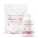 Theralogix TheraCran One + Mannose One Bundle, 90 カウント & 7.05 オンス (パッケージ 2)