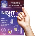 Laki Naturals Night-Out Patch(15個入り) | パーティやバー、ファンの後にあなたの美徳と平衡を復活させる