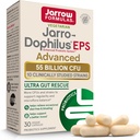 JarrowフォーミュラJaro-Dophilus EPS Advanced、55 Billion CFU Probiotics、大人のためのダイジェストサポート、30 Probioticサプリメントベジギーカプセル、最大30日の供給