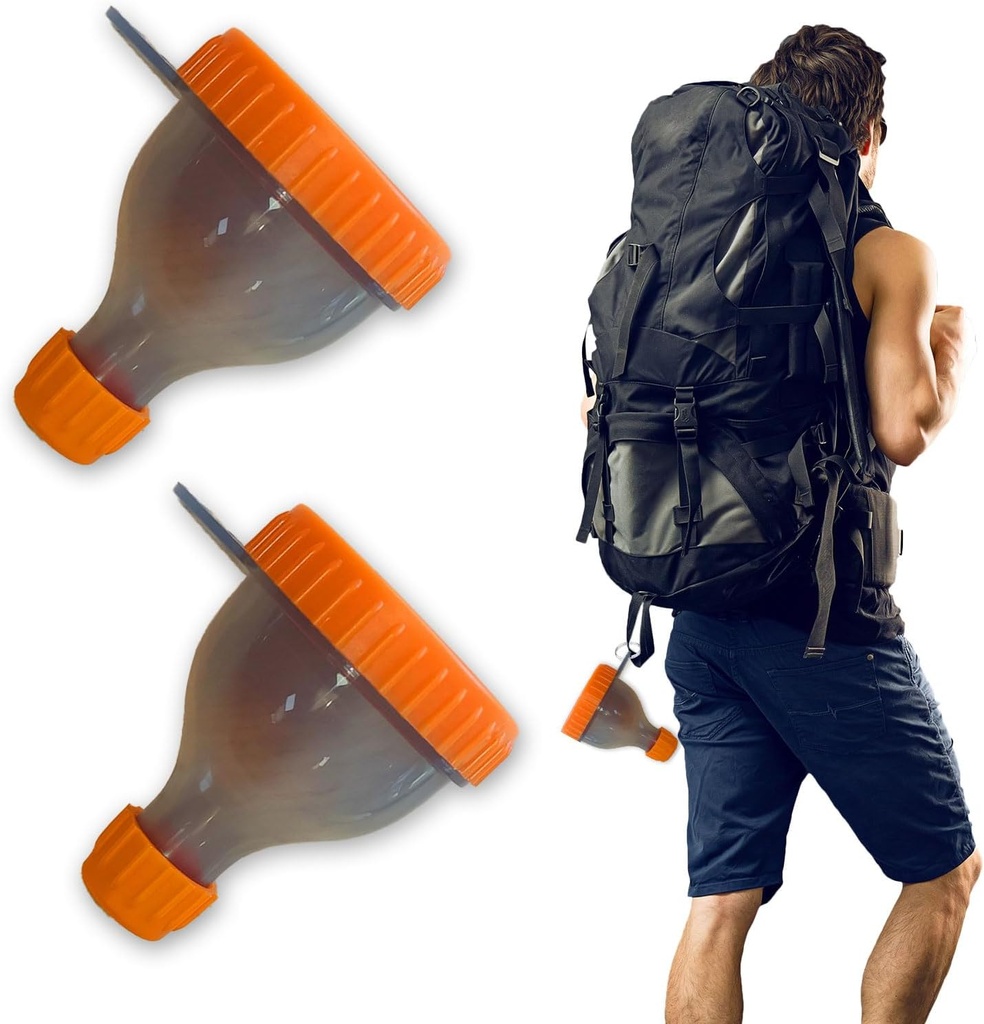 2Pack蛋白質の粉の容器は蛋白質の粉のコンパートメントの丸薬の貯蔵が付いている満ちるびんのための携帯用補足の漏斗を、ワークアウト、旅行、to-Goの適性のために大きい行くために行きます