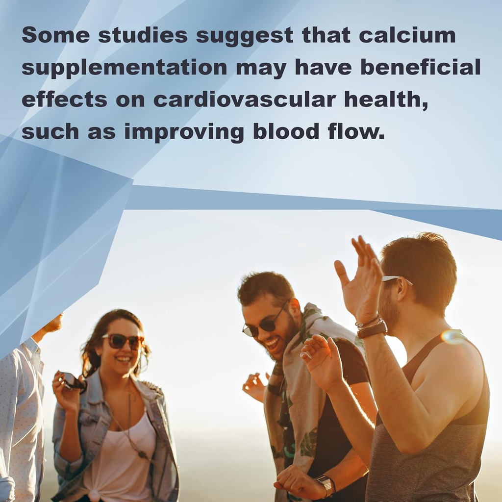 ライフリンクの炭酸カルシウム | 745 mg x 100錠 | 骨の健康、心血管サポート | グルテンフリー・非GMO | アメリカ製