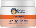 天候型ペットL-lysineパウダーキャットサプリメント | 猫と子猫用の天然Vet配合リジンパウダー | バランス健康免疫サポートとブースト全体的な健康対応を促進(2.54 Oz)