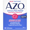 AZO の尿道の痛みの軽減の最高の強さ、UTI の苦痛の速い救助、燃える及び緊急事態、ターゲットの源の苦痛、# ほとんどの信頼されたブランド、24 のタブレット