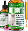 犬用天然抗生物質 | 犬用感染症・咳・アレルギー薬用 犬用抗生物質 | 犬用UTI治療用抗生物質 | 鶏の風味のハーブサプリメント | 2オズ