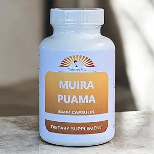 一般的な Muira の Puama の樹皮の粉のカプセル 500mg - 60