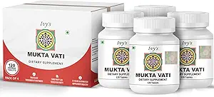 Ivy's Mukta Vati Ayurvedic Herbal Supplement - 4のパック