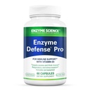 酵素科学酵素防衛プロ、60カプセル - 免疫サポートサプリメント - ビタミンD3、L-Lysine、カルシウム、およびプロテアーゼ - 酵素消化サポート - 免疫システム