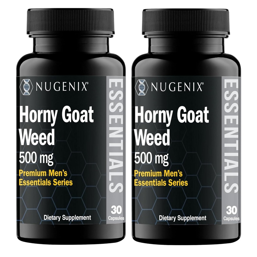 Nugenix エッセンシャル ホニー ヤギ エキス - Epimedium エキス - 60 カプセル