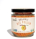 Greenbow Organic Bee Pollen - 100% USDA認定オーガニック、非GMO、ハラール、コーシャ認定、Pure & Natural Bee Pollen - タンパク質、ビタミン&ミネラルを詰めたスーパーフード - グルテンフリー - 155g