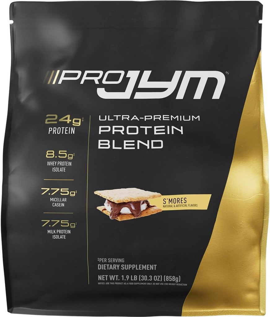 JYMの補足の科学プロJYM S'Moreの蛋白質の粉 - 乳蛋白質の隔離剤、カゼイン及びミルクの蛋白質、人及び女性のための細い筋肉建物、22のサービング