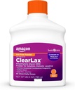基本ケアClearLax、Gentleの便秘の救助のための乳剤の粉、Softensの便、ポリエチレンのグリコール3350のオレンジ味、1.68ポンド(パッケージ1)