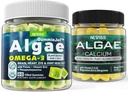 Algae Omega 3グミー + 海洋藻カルシウム ガミー バンドル
