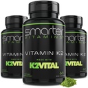 (3パック)よりスマートなビタミンK2 MK7 100mcg、K2VITALおよびKale、180の液体のSoftgelsとなされる