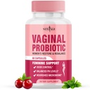 プレバイオティクス、クランベリーエキス、およびLactobacillus Probioticブレンドの女性の新しいAGE腟のプロバイオティクスは、健康なpHバランス、臭気制御、腟のFlora - 60カプセルを支えます