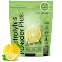 PowderVitamin は Keto、Lemonade (100 のサービング) 0 砂糖、Maltodextrin、1000mg のカリウム、120mg のカルシウム、120mg マグネシウム、有機性ビタミン C、ゼロ カロリー、エネルギー水和の粉無し