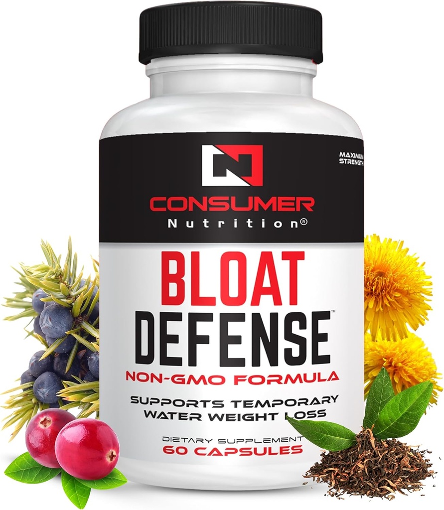 利尿薬の丸薬水フラッシュの最大強度 - アップルサイダー酢と女性&男性のための水保持と水路の丸薬、およびブロッティング60カプセルのためのタンポポポリーフ