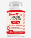 ナトリウム塩化物1000mg、365のタブレット-塩のタブレット、非GMOのグルテンフリー-電解物が付いている飲み物は水和を取り替えました