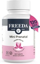 FREEDA の小型 Prenatal のビタミン - Kosher の Prenatals - タブレットを飲みやすいチニー - 鉄、Prenatal の葉酸/葉酸塩、ビタミン D - 妊娠した女性のための前に Natal マルチビタミン (240)