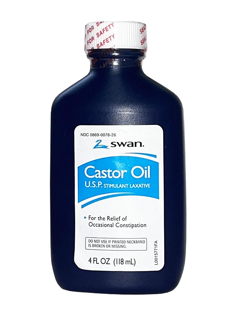 SWANの足車オイルUSP 100%の興奮剤のLaxative 4のFLのOZ -機会の便秘の救助のため