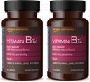 要素 ビタミン B12 の Methylcobalamin 5000 の mcg - 正常なエネルギー生産および代謝、免疫システム サポート - 2 か月の供給、ベリーの風味を付けられた Lozenges、65 の Count (パッケージ 2)