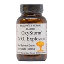 バラウのハーブエリクサーオキシル OXYSTORM® N.O. 防爆剤 | レッドほうれん草エキス9% | 天然硝子酸化物ブースター | カプセルごとの500mg | 60 ビーガンカプセル | 無酸素、ガラスボトル