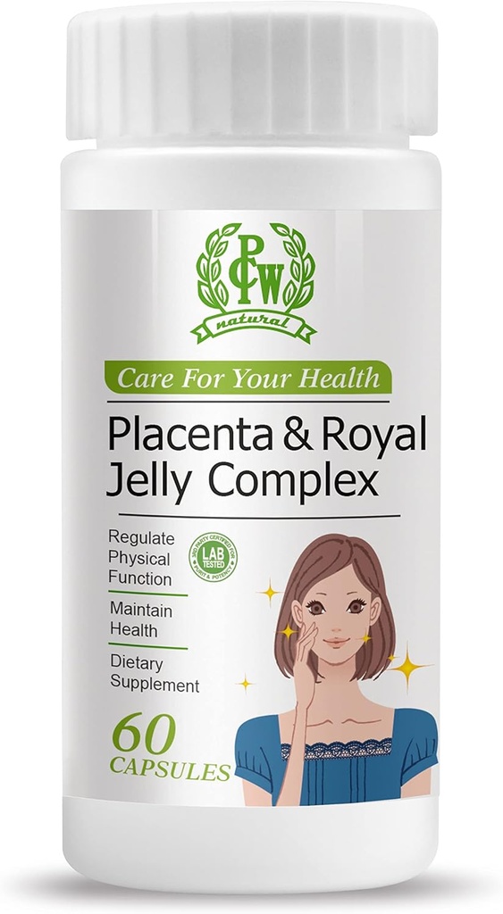 PCW Placenta & Royal Jelly Complex, 60 capusles