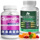 BIO VITALICA Quercetin グミー&マッシュルームグミー(バンドル)