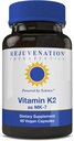 若返り治療薬 ビタミンK2 MK-7 | 60日の供給、高効力(300mcg) | ベジタリアンのカプセルを飲みやすく