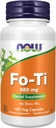 NOW Foodsは、Fo-Ti(Polygonum multiflorum)560mg、Ho Shou Wu、Herbal Supplement、100ベジカプセルを補います