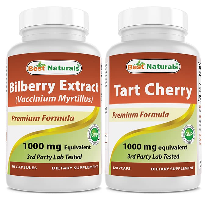 ベストナチュラルズベリーエキス1000mg&タルトチェリーエキス1000mg