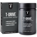 InnoSupps:T-Drive | テストステロンブースター | 増幅筋肉の成長 | KSM-66 Ashwagandha, Boron, Fenugreek | 90カプセル