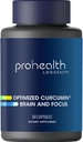 ProHealth によって最適化される Curcumin の頭脳および焦点(60 のカプセル)