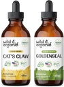 ワイルド&オーガニック猫の爪の骨格4 fl oz & ゴールデンシール チンチャー 4 fl oz