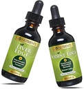 Go Nutrients Liver Edge & Nascent Iodine Supplement | High Potency Liquid Drops - Non-GMO, Gluten-Free Iodine Edge Supplement   肝臓のクレンジング&アドバンスト肝サプリメント - ミルクアザミ種子とその他