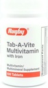 ラグビーの実験室は鉄のMultimineralの補足のビタミンA、C、D ThiaminのRiboflavin Niacinの葉酸塩のパントテン酸100のタブレット(パック1の1)をタブA-ViteのMultivitamin
