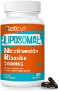 2000 MGのLiposomalのTMG及びPterostilbeneが付いているニコチンアミドの肋骨の補足、エネルギー、免除、年齢の抵抗、60のSoftgelsのためのナイアシンアミドに優秀な