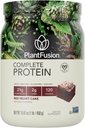 PlantFusion完全ビーガンプロテインパウダー - BCAA、消化酵素とエンドウ豆タンパク質 - Keto、グルテンフリー、大豆フリー、非酪農場、砂糖、非GMO - 赤いビロード1ポンド