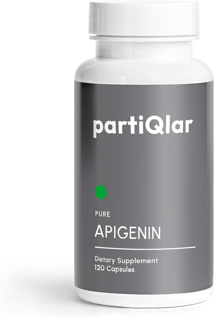アピゲニン、サービングあたり100mg、60カプセル - 純粋 - 98.7% 安定化 - アクティブバイオフラボノイド&抗酸化剤 - 非GMO