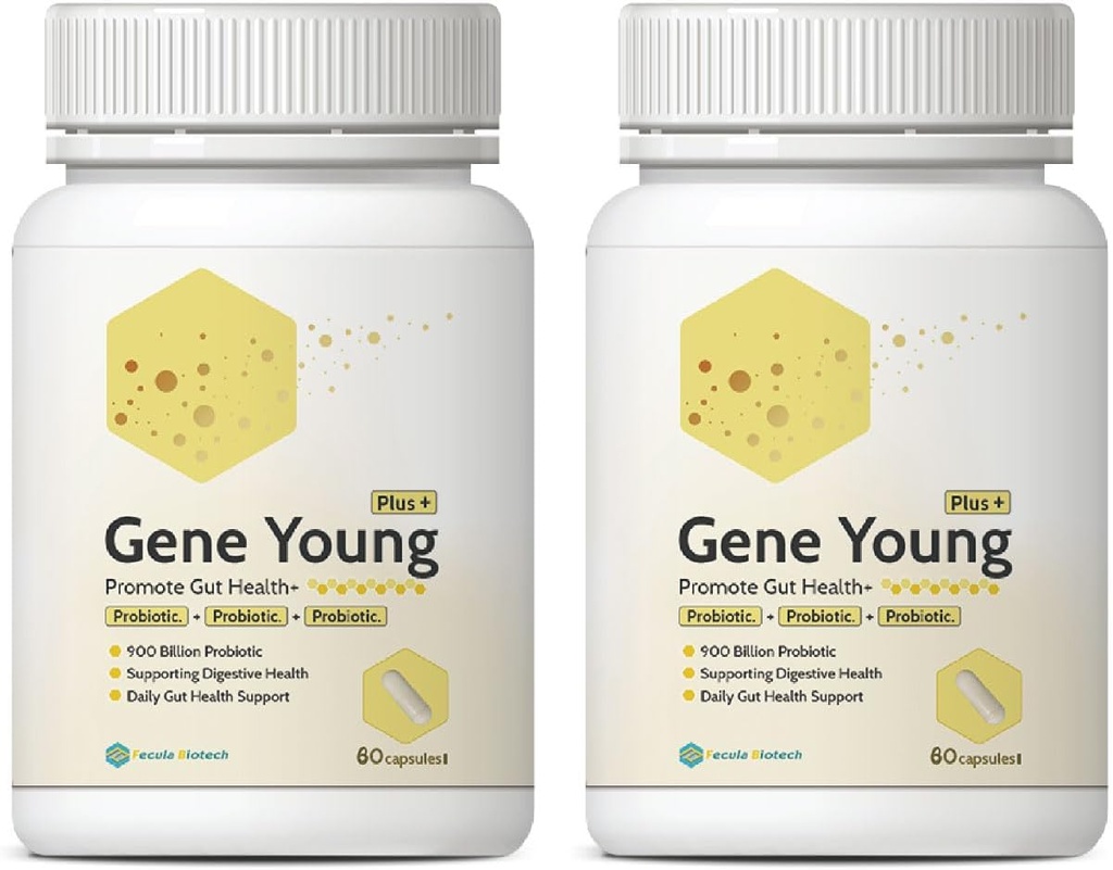 Gut Health 30カプセル+ 30カプセルのための3-in-1方式